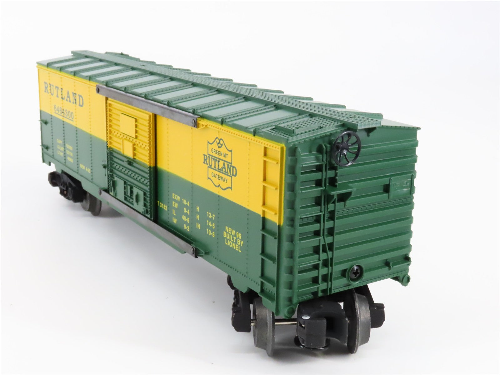Lionel 6-19276 Central of Georgia, Rutland, Baltimore & Ohio Box Car 3-Pack RTR