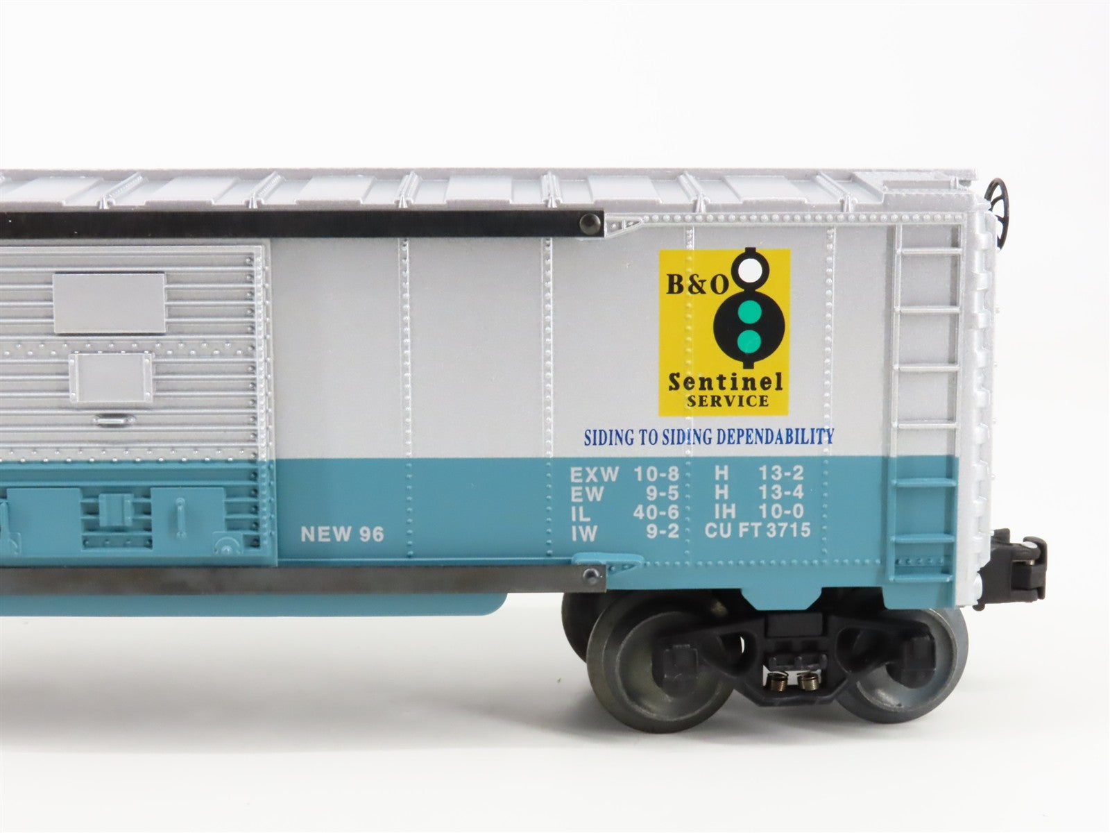 Lionel 6-19276 Central of Georgia, Rutland, Baltimore & Ohio Box Car 3-Pack RTR