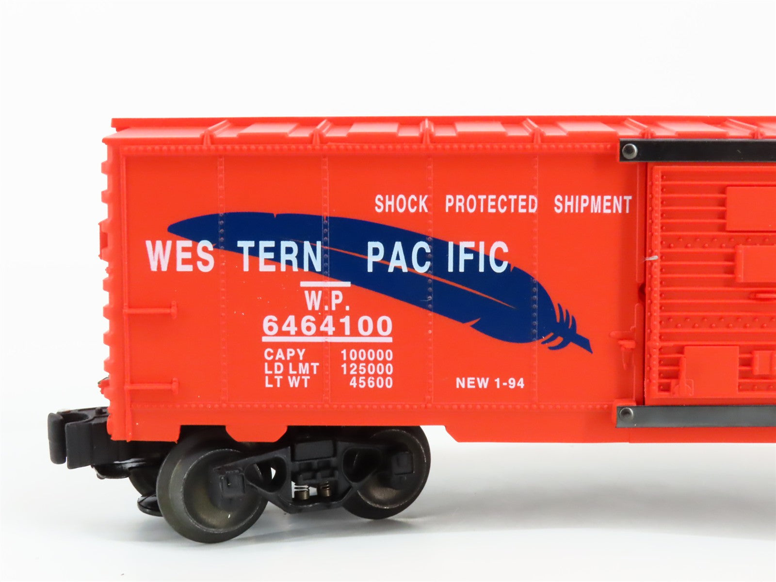 O Scale Lionel 6-19257 WP Western Pacific, Rock Island Box Car 3-Pack RTR