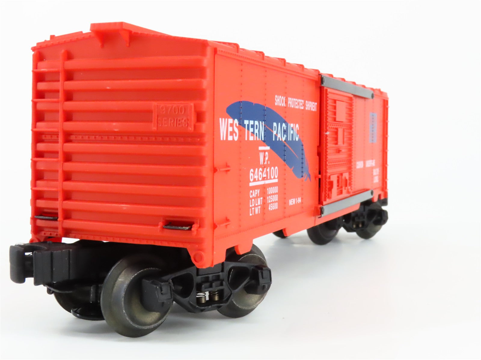 O Scale Lionel 6-19257 WP Western Pacific, Rock Island Box Car 3-Pack RTR