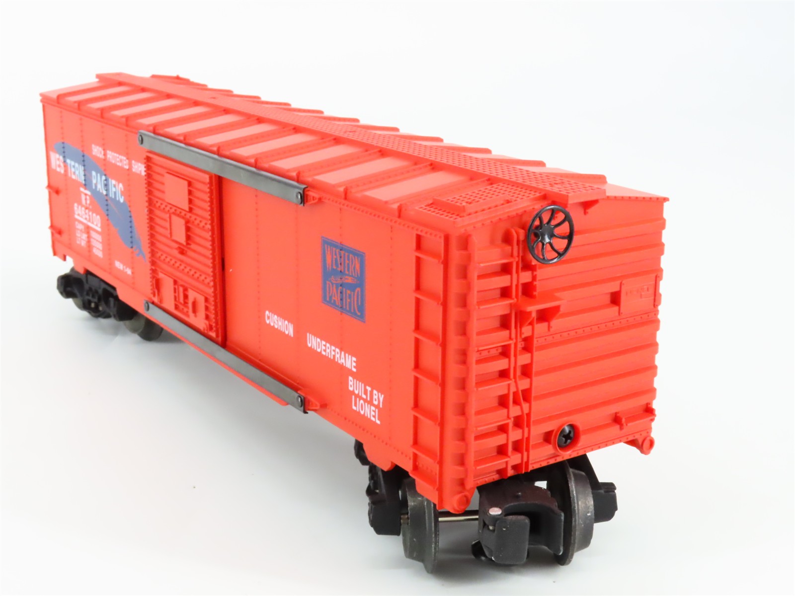O Scale Lionel 6-19257 WP Western Pacific, Rock Island Box Car 3-Pack RTR