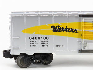 O Scale Lionel 6-19257 WP Western Pacific, Rock Island Box Car 3-Pack RTR