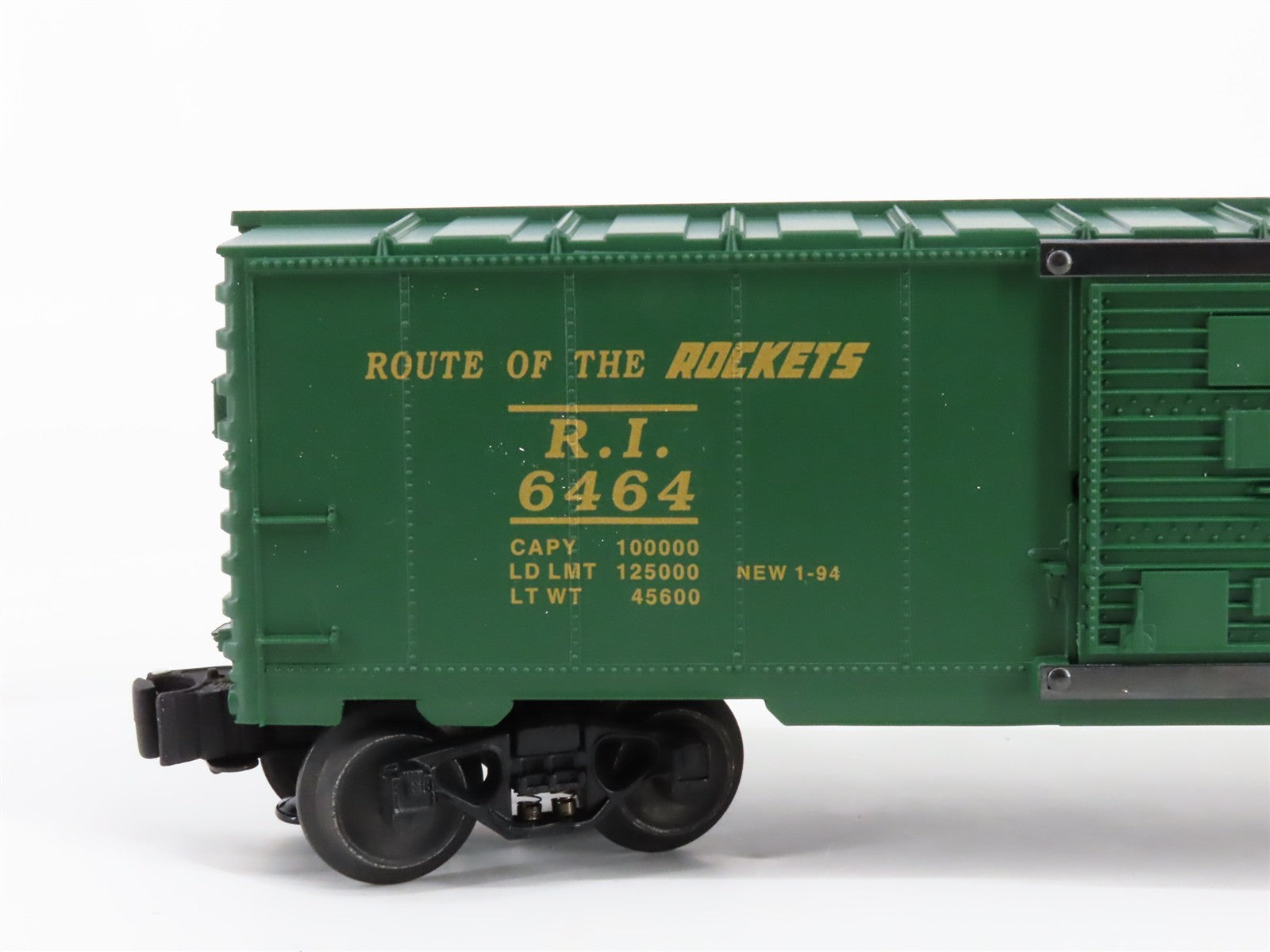 O Scale Lionel 6-19257 WP Western Pacific, Rock Island Box Car 3-Pack RTR