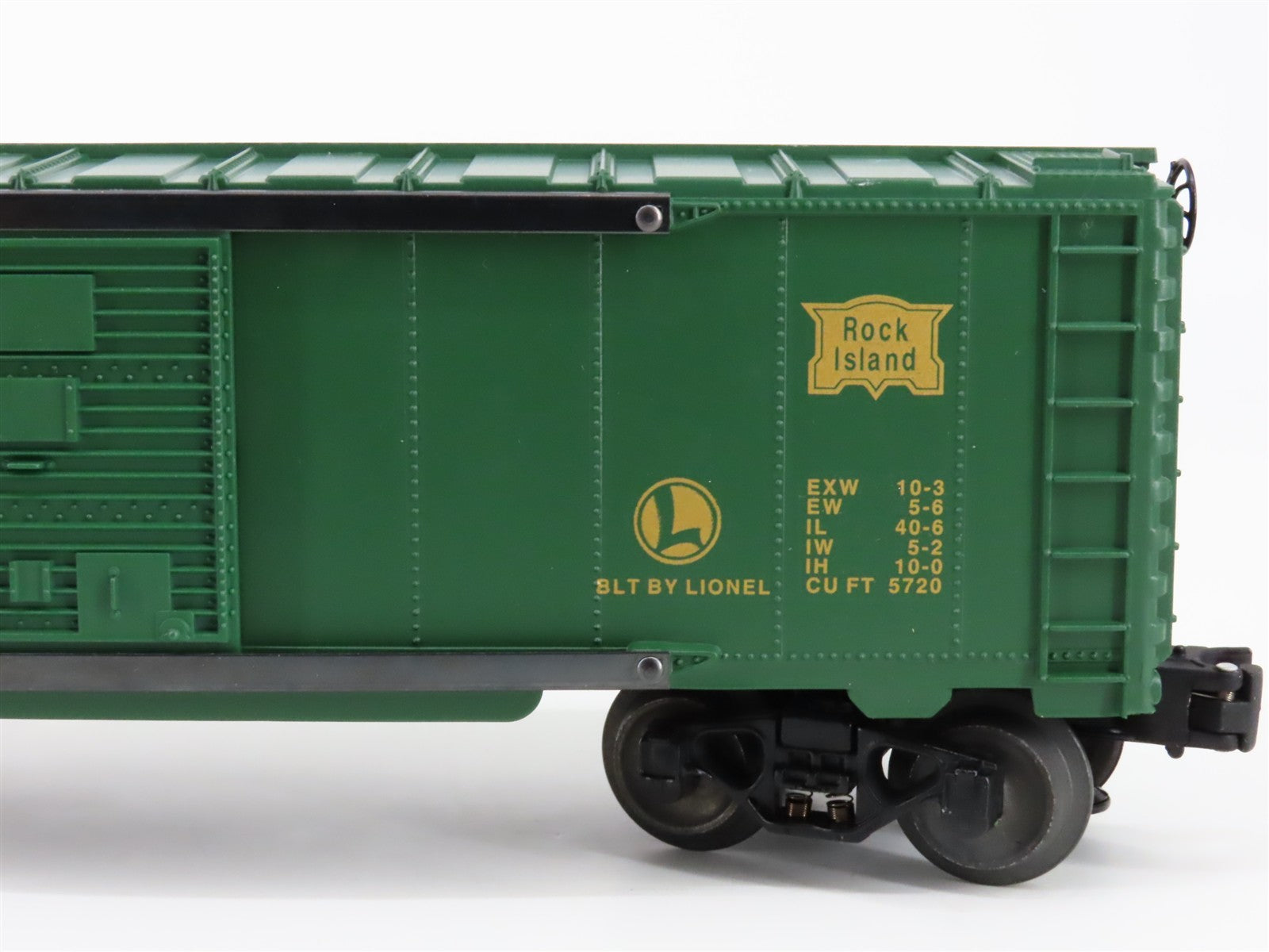 O Scale Lionel 6-19257 WP Western Pacific, Rock Island Box Car 3-Pack RTR