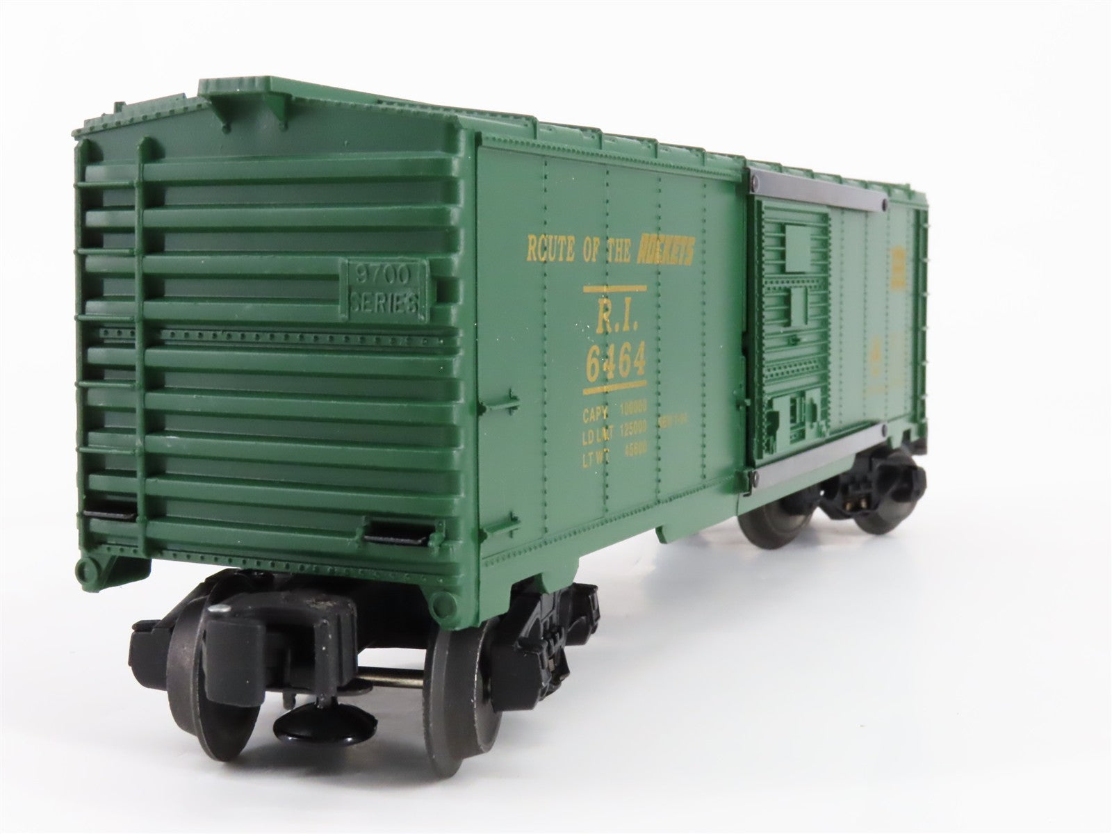 O Scale Lionel 6-19257 WP Western Pacific, Rock Island Box Car 3-Pack RTR