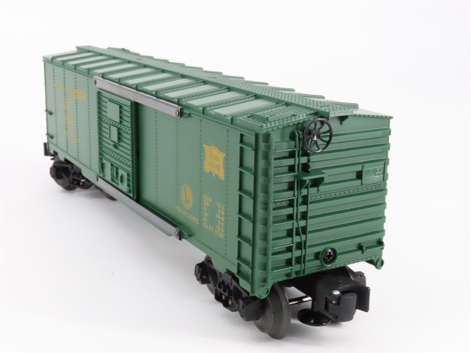 O Scale Lionel 6-19257 WP Western Pacific, Rock Island Box Car 3-Pack RTR