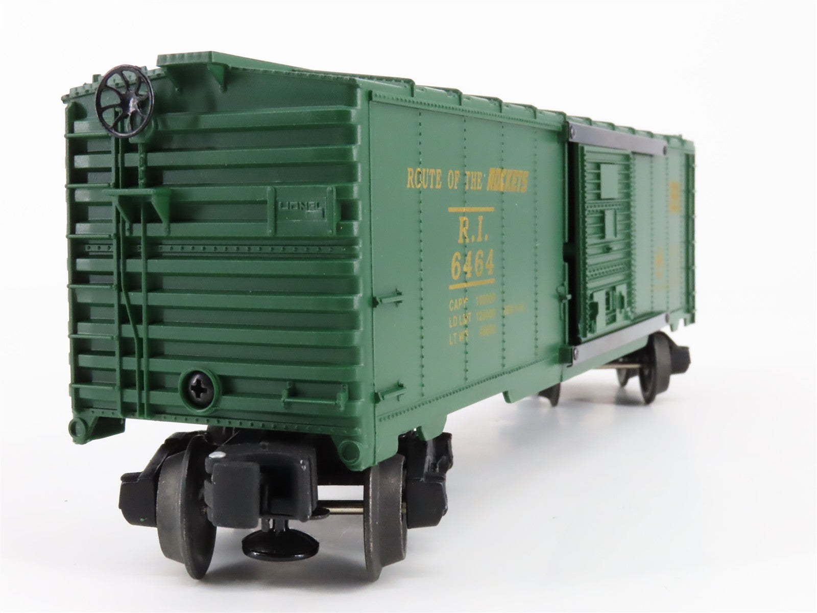 O Scale Lionel 6-19257 WP Western Pacific, Rock Island Box Car 3-Pack RTR
