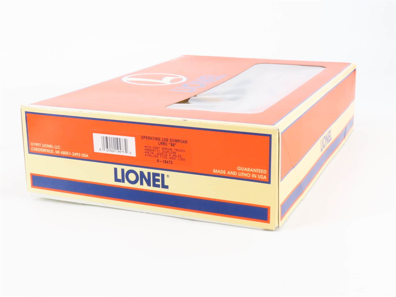 O Scale Lionel 6-19473 LRRC Lionel Railroader Club Log Car 3351 RTR