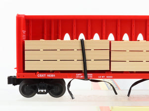 O Scale Lionel 6-16381 CSXT CSX Transportation Flat Car 16381 RTR