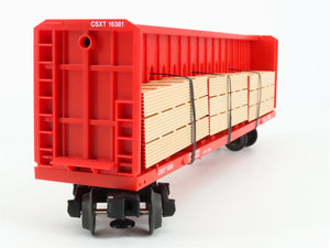O Scale Lionel 6-16381 CSXT CSX Transportation Flat Car 16381 RTR
