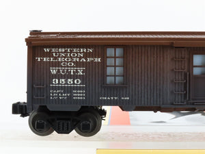 O Scale Lionel 6-19992 WUTX Western Union Telegraph Co. 40' Tool Car Lighted RTR