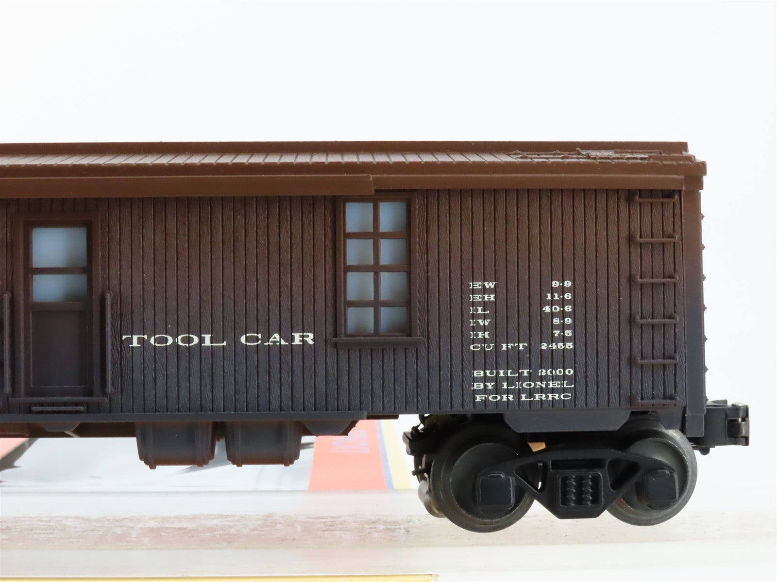 O Scale Lionel 6-19992 WUTX Western Union Telegraph Co. 40' Tool Car Lighted RTR
