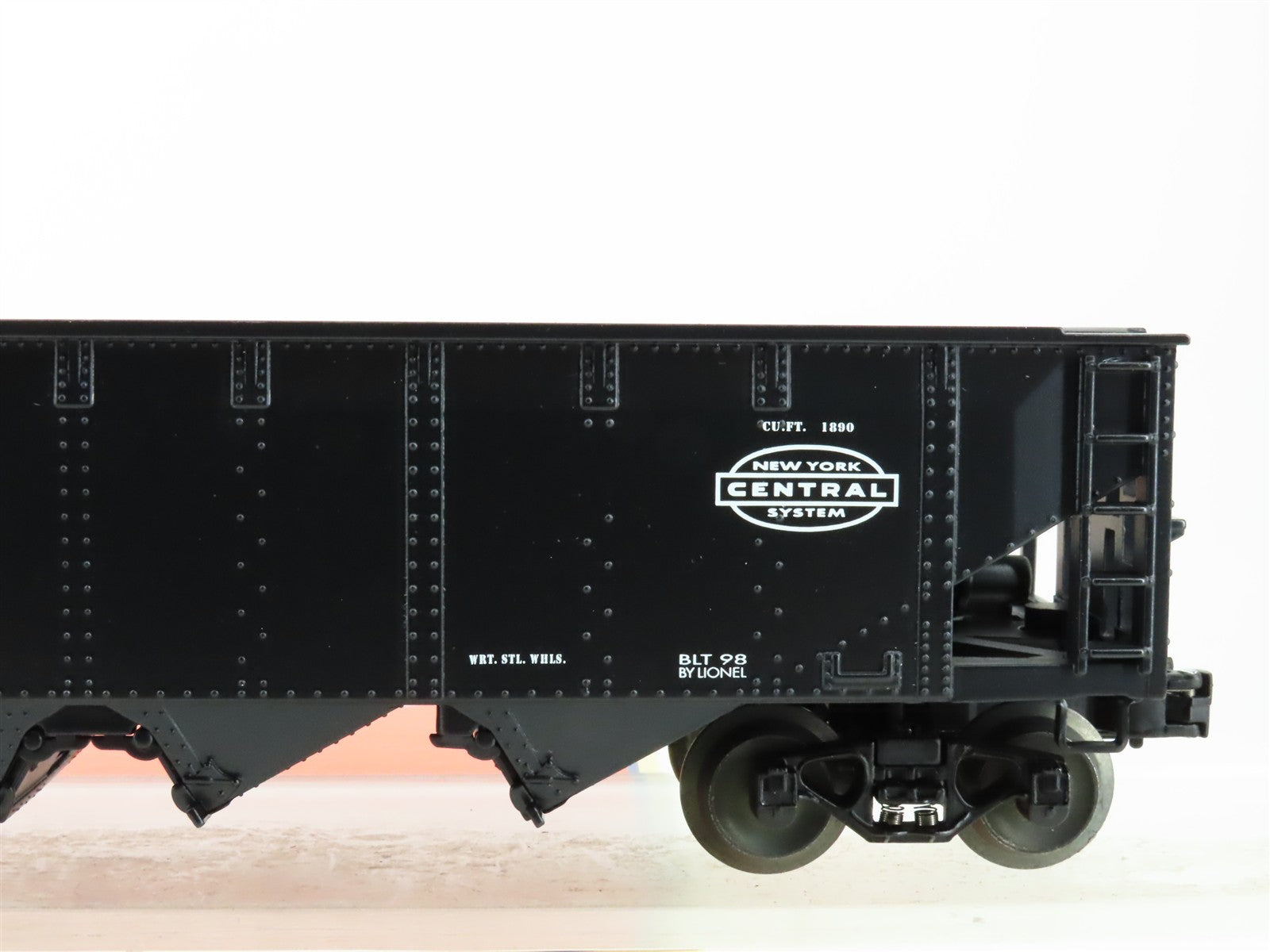 O Scale Lionel 6-26948 P&LE Pittsburgh & Lake Erie 4-Bay Hopper 4678 RTR