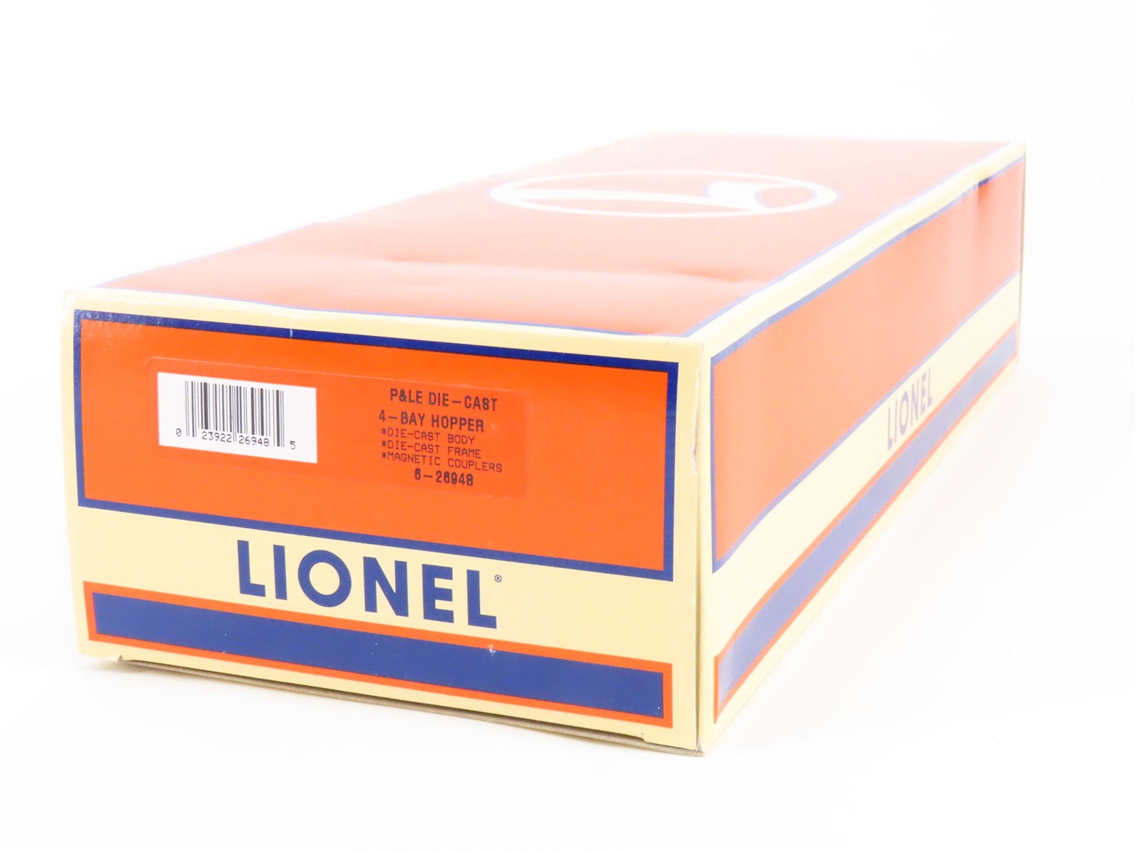 O Scale Lionel 6-26948 P&LE Pittsburgh & Lake Erie 4-Bay Hopper 4678 RTR