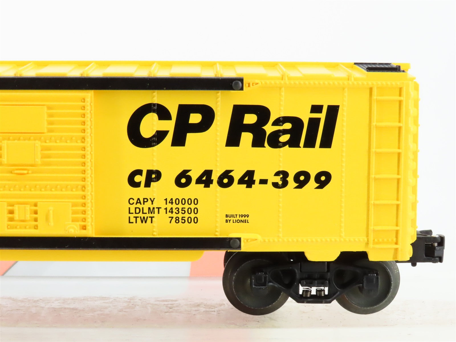 O Scale Lionel 6-29252 CP Canadian Pacific 40' Box Car 6464-399 RTR