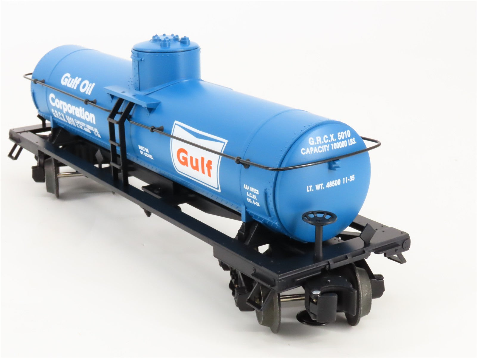 O Scale Lionel 6-26947 GRCX Gulf Oil Tank Car 5010 RTR