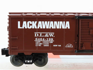 O Scale Lionel 6-29250 D.L.&W. Lackawanna 40' Box Car 6464-199 RTR
