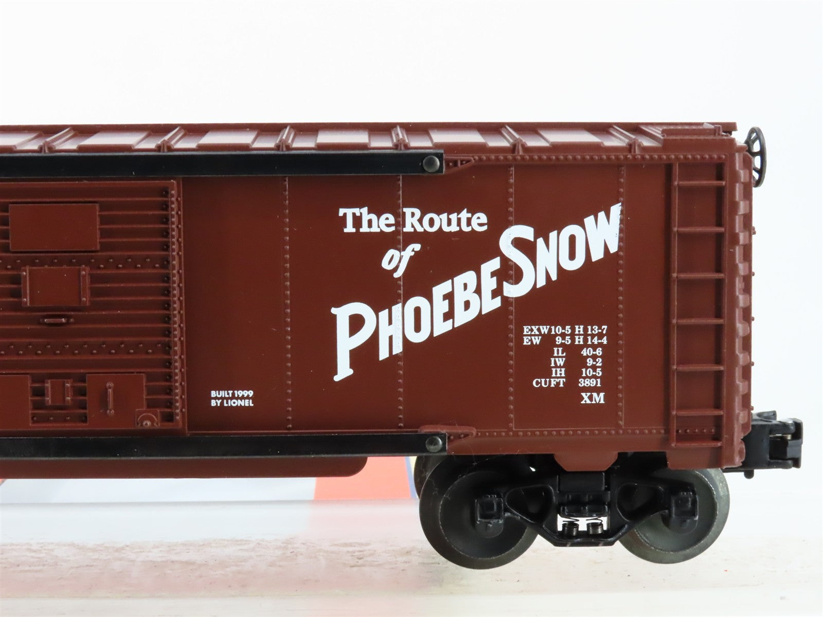 O Scale Lionel 6-29250 D.L.&W. Lackawanna 40' Box Car 6464-199 RTR