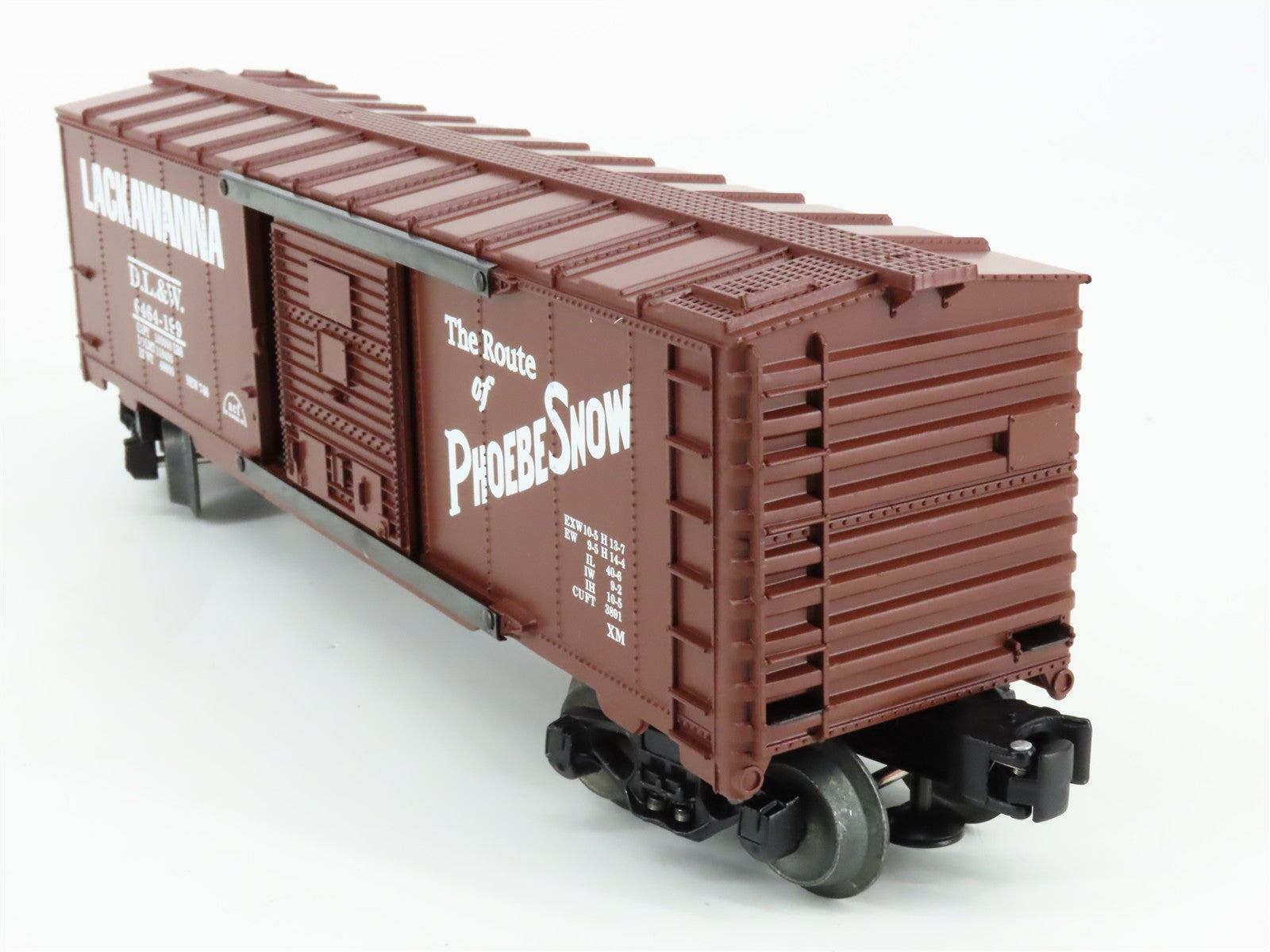 O Scale Lionel 6-29250 D.L.&W. Lackawanna 40' Box Car 6464-199 RTR