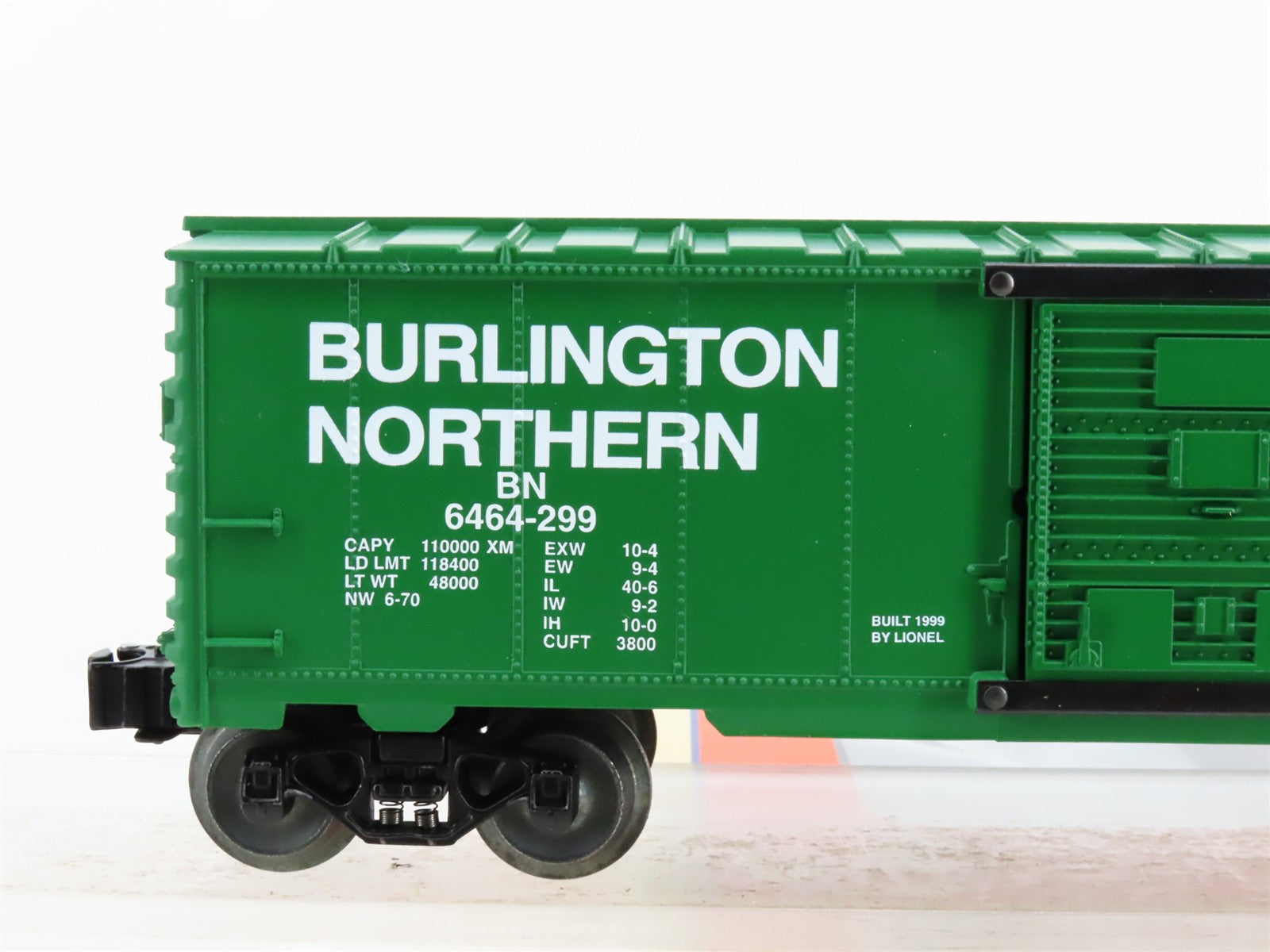 O Scale Lionel 6-29251 BN Burlington Northern Box Car 6464-299 RTR