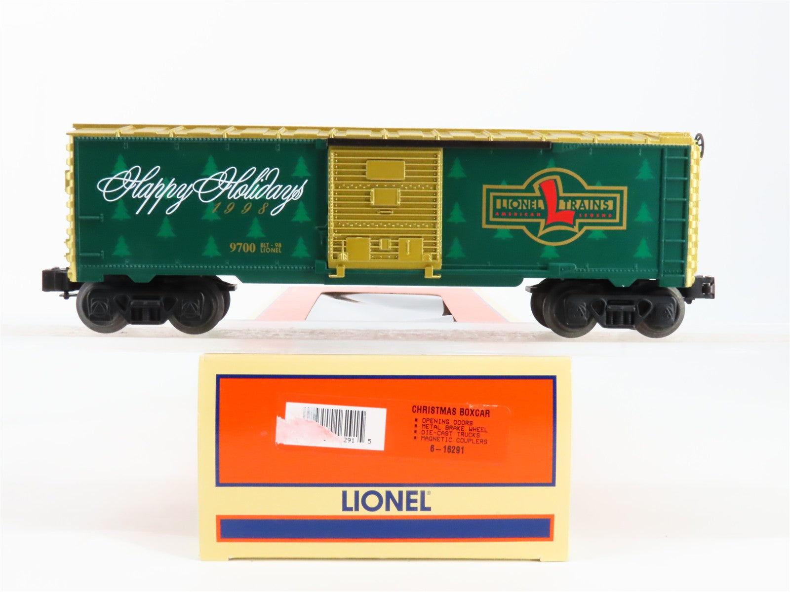 O Scale Lionel 6-16291 Lionel Box Car 9700 RTR