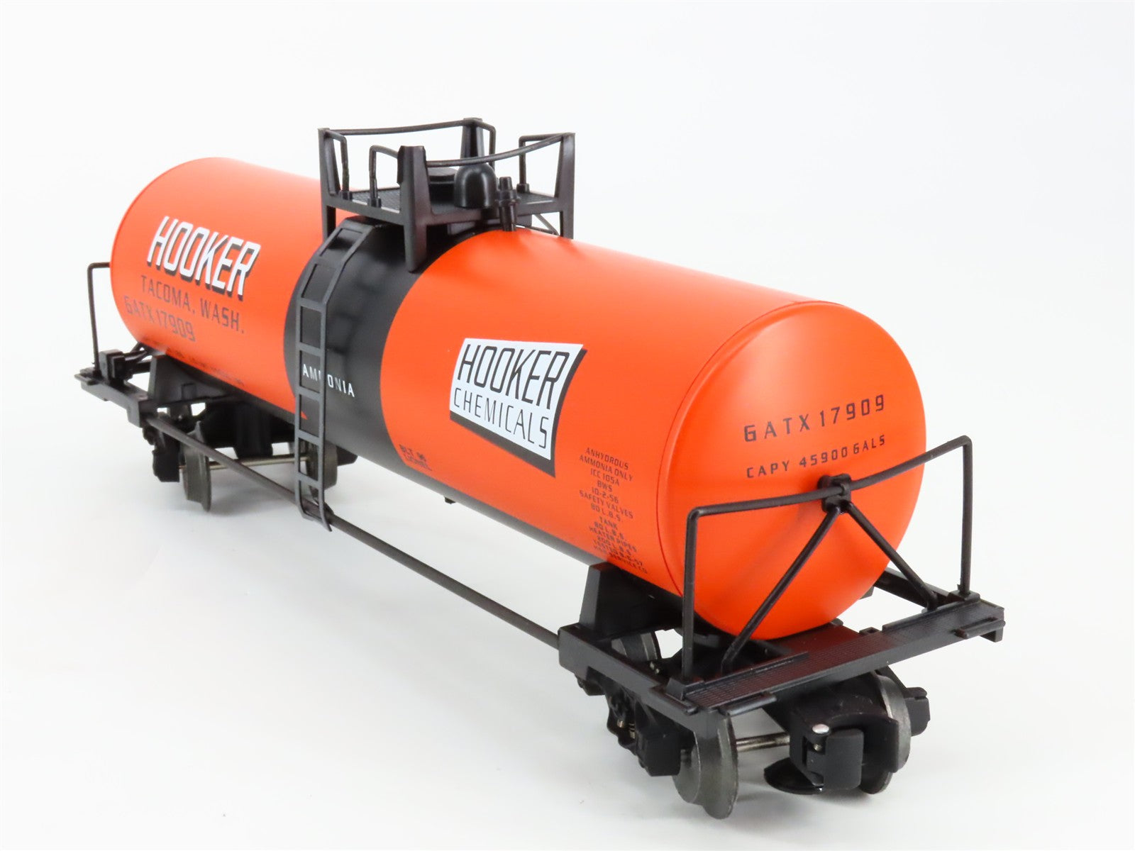 O Scale Lionel 6-17909 GATX Hooker Chemicals Tank Car 17909 RTR