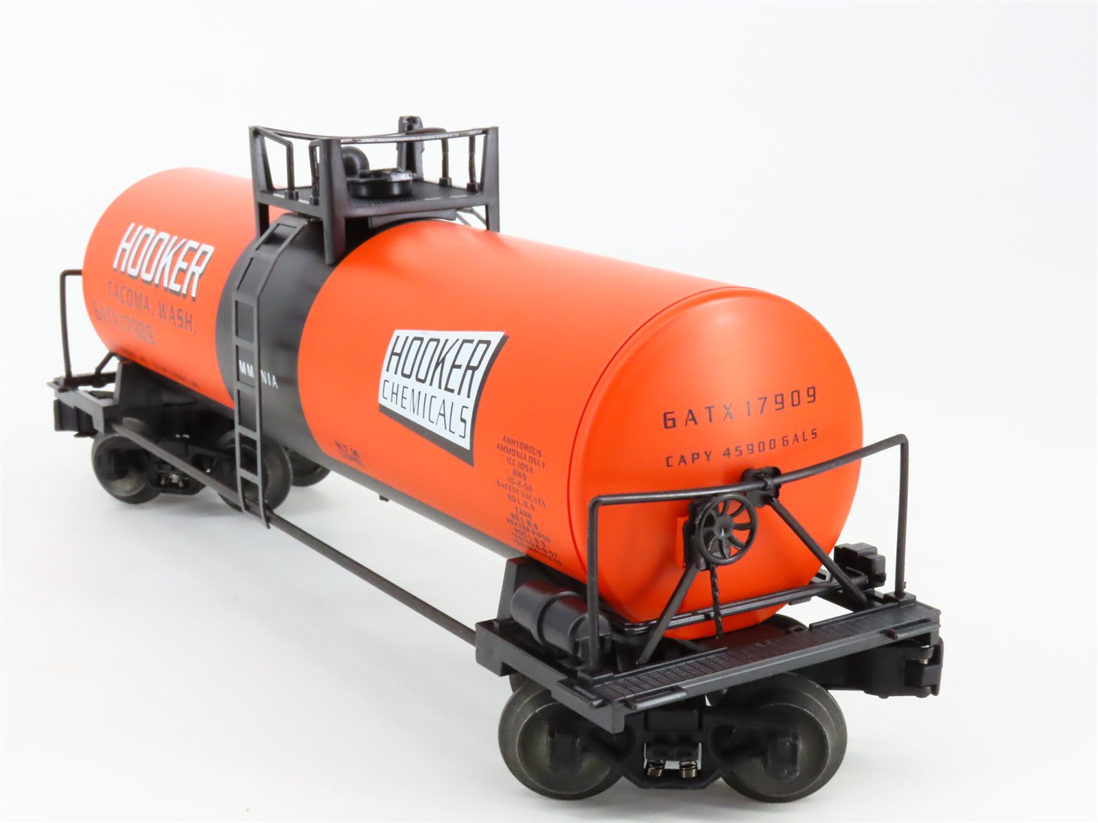 O Scale Lionel 6-17909 GATX Hooker Chemicals Tank Car 17909 RTR