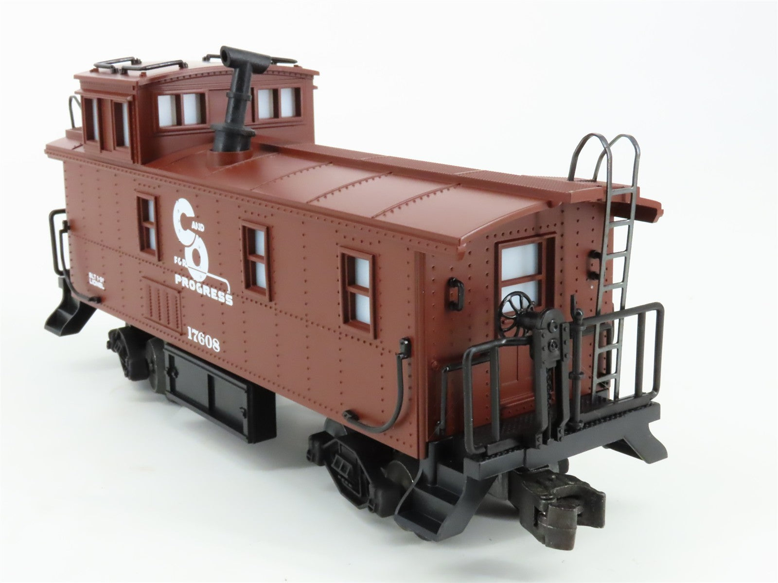 O Scale Lionel 6-17608 Chessie System Square Window Caboose Lighted 17608 RTR