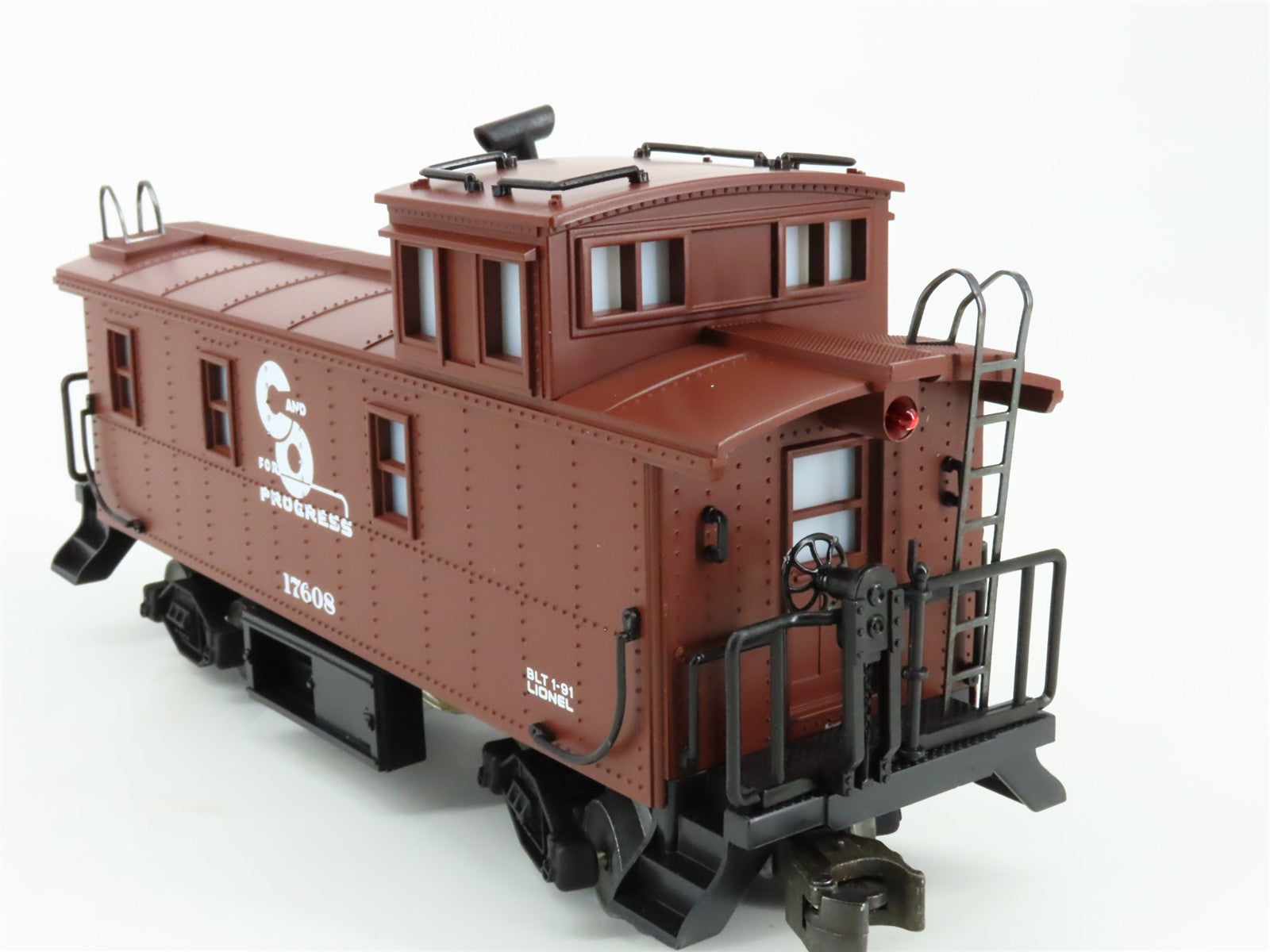 O Scale Lionel 6-17608 Chessie System Square Window Caboose Lighted 17608 RTR