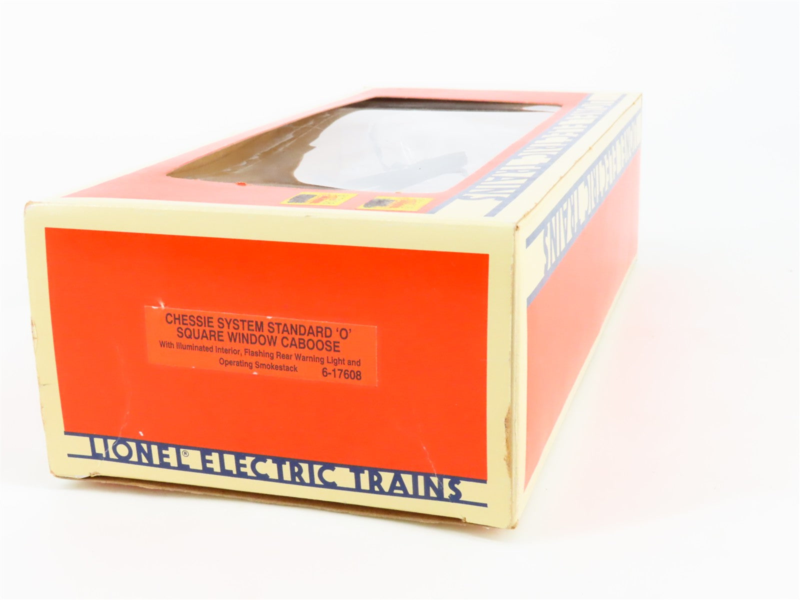 O Scale Lionel 6-17608 Chessie System Square Window Caboose Lighted 17608 RTR