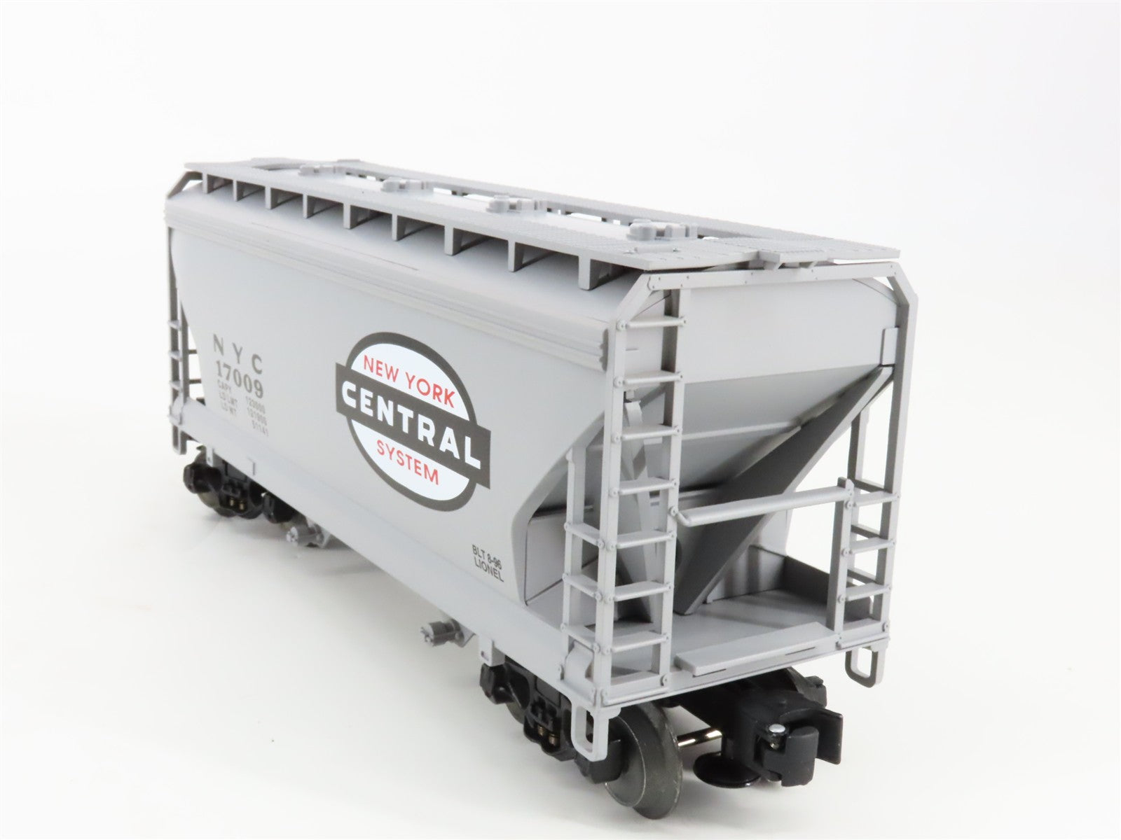 O Scale Lionel 6-17009 NYC New York Central 2-Bay Covered Hopper 17009 RTR