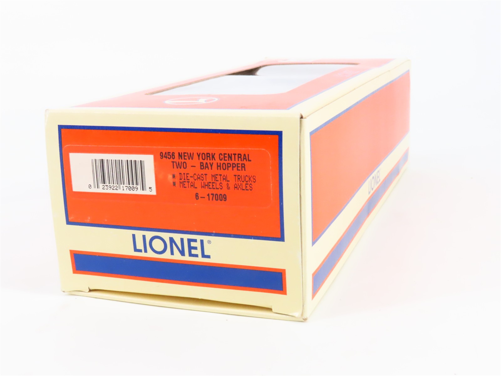 O Scale Lionel 6-17009 NYC New York Central 2-Bay Covered Hopper 17009 RTR