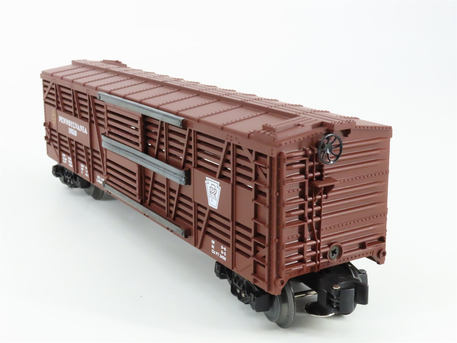O Scale Lionel 6-19510 Pennsylvania 40' Stock/Cattle Car 19510 RTR