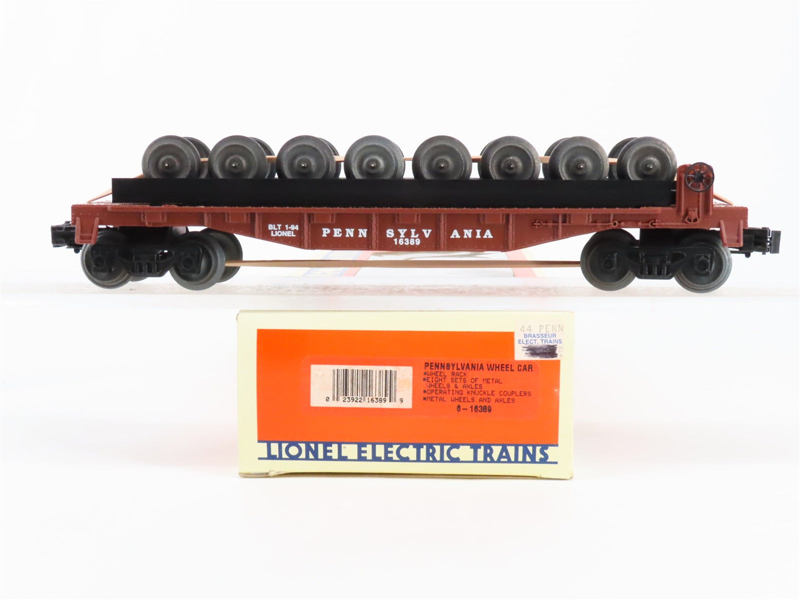 O Scale Lionel 6-16389 Pennsylvania Flat Car 16389 RTR