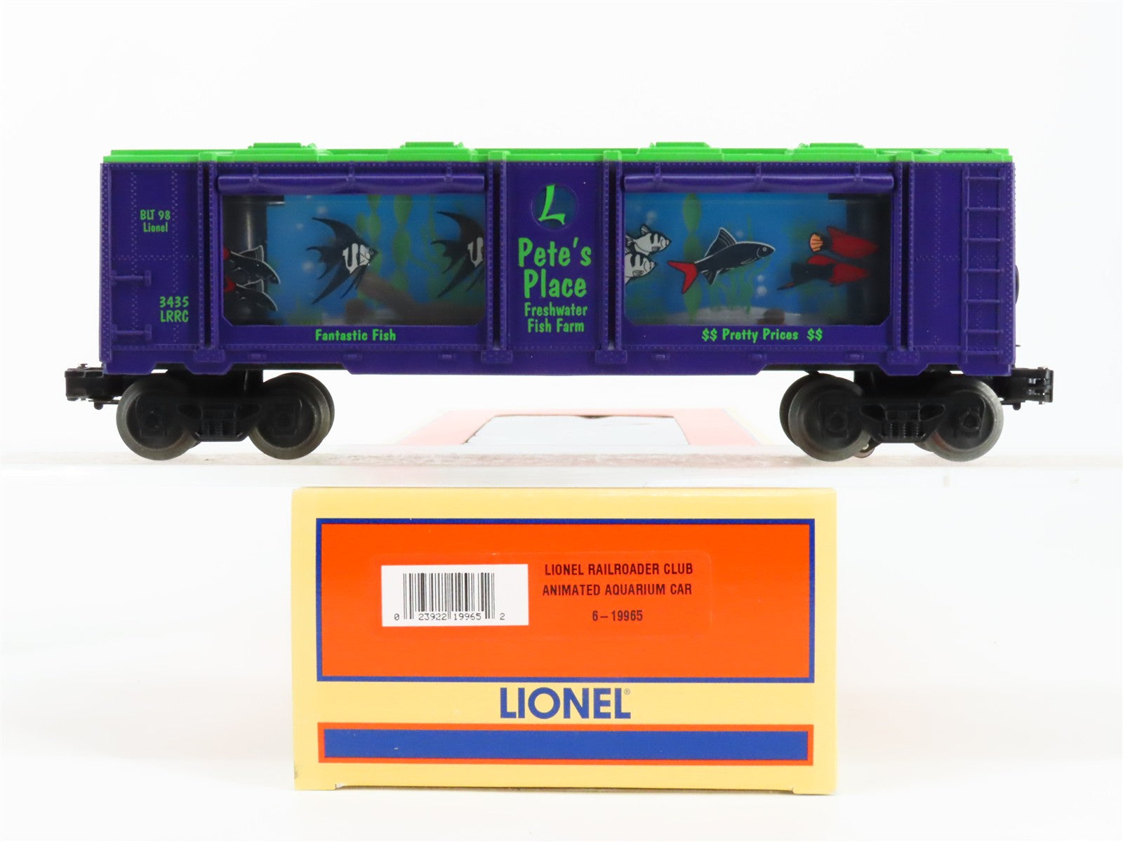 O Scale Lionel 6-19965 LRRC Lionel Railroader Club Box Car 3435 RTR