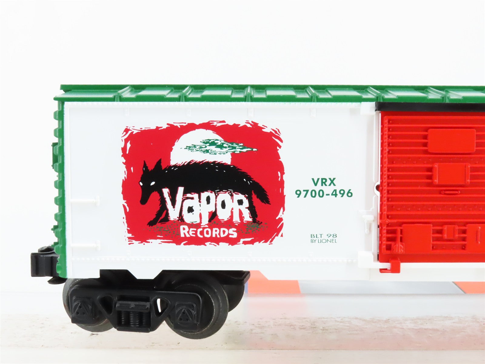 O Scale Lionel 6-26208 VRX Vapor Records Box Car 9700-496 RTR