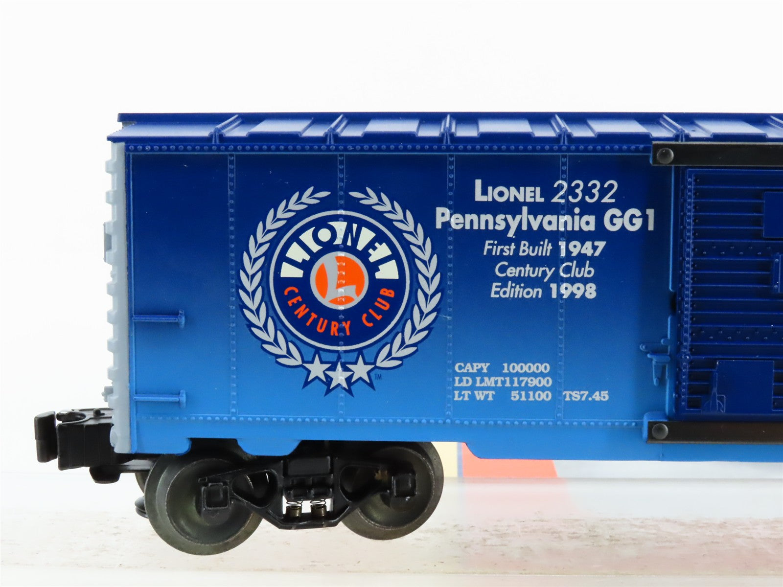 O Scale Lionel 6-29227 Pennsylvania Box Car 2332 RTR