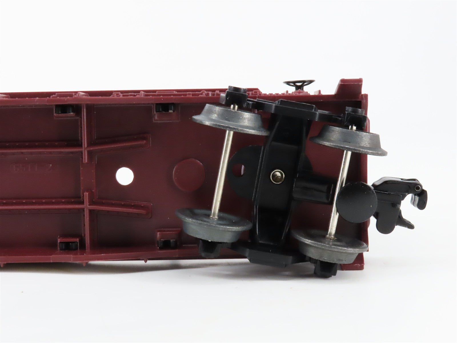 O Scale Lionel 6-16393 Wisconsin Central Bulkhead Flat Car 16393 RTR