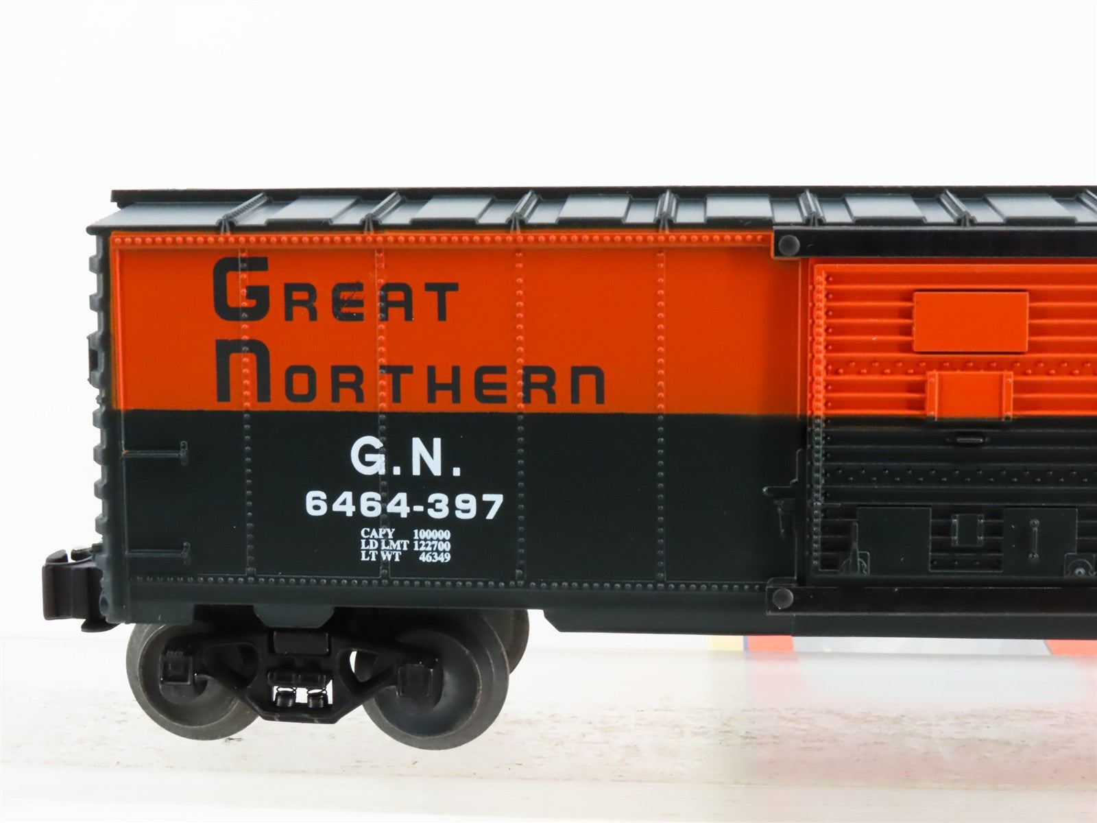 O Scale Lionel 6-19291 G.N. Great Northern Box Car 6464-397 RTR