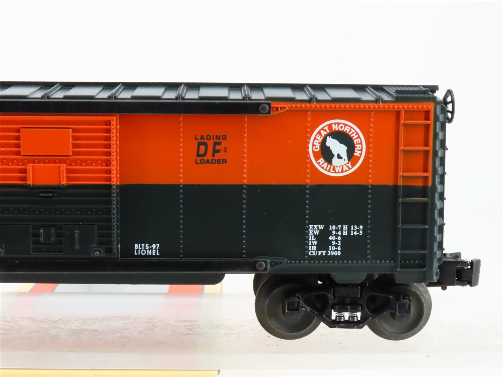 O Scale Lionel 6-19291 G.N. Great Northern Box Car 6464-397 RTR
