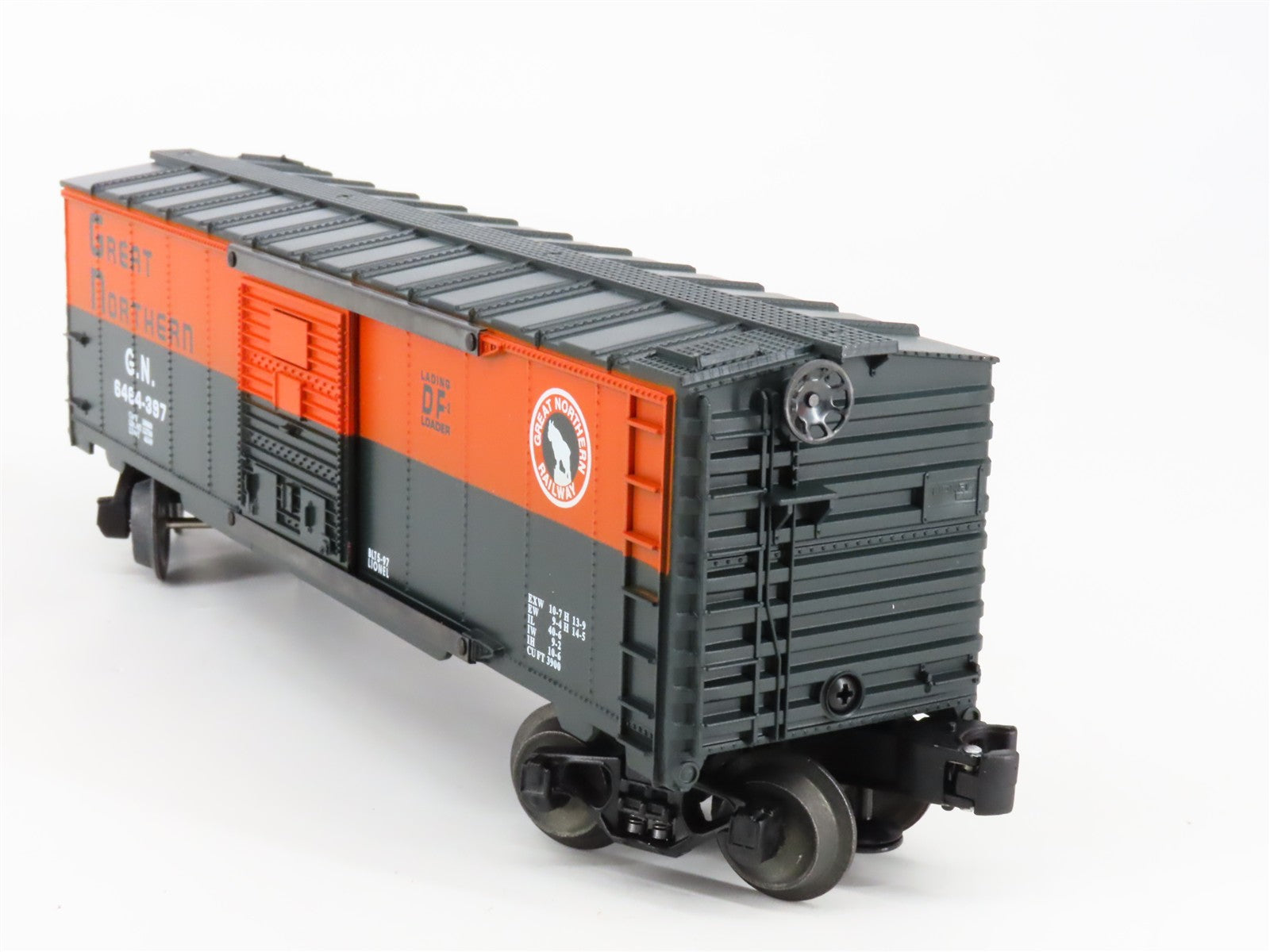 O Scale Lionel 6-19291 G.N. Great Northern Box Car 6464-397 RTR