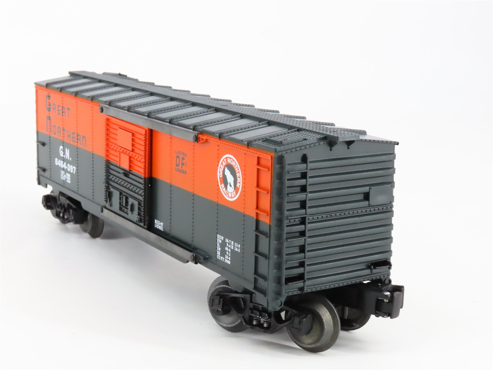 O Scale Lionel 6-19291 G.N. Great Northern Box Car 6464-397 RTR