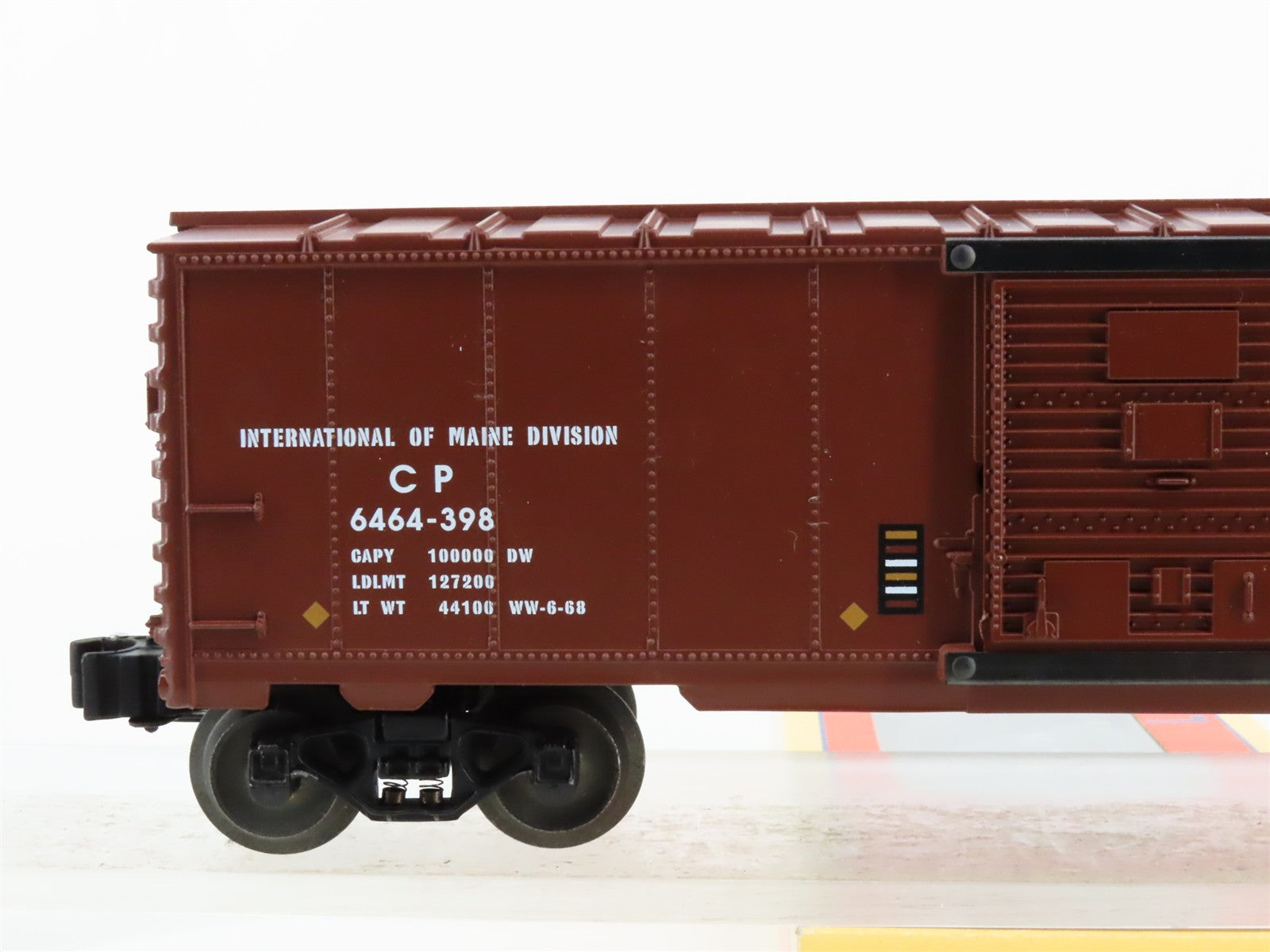 O Scale Lionel 6-29215 CP Canadian Pacific Box Car 6464-398 RTR