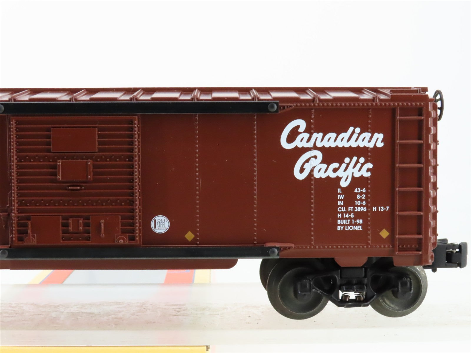 O Scale Lionel 6-29215 CP Canadian Pacific Box Car 6464-398 RTR