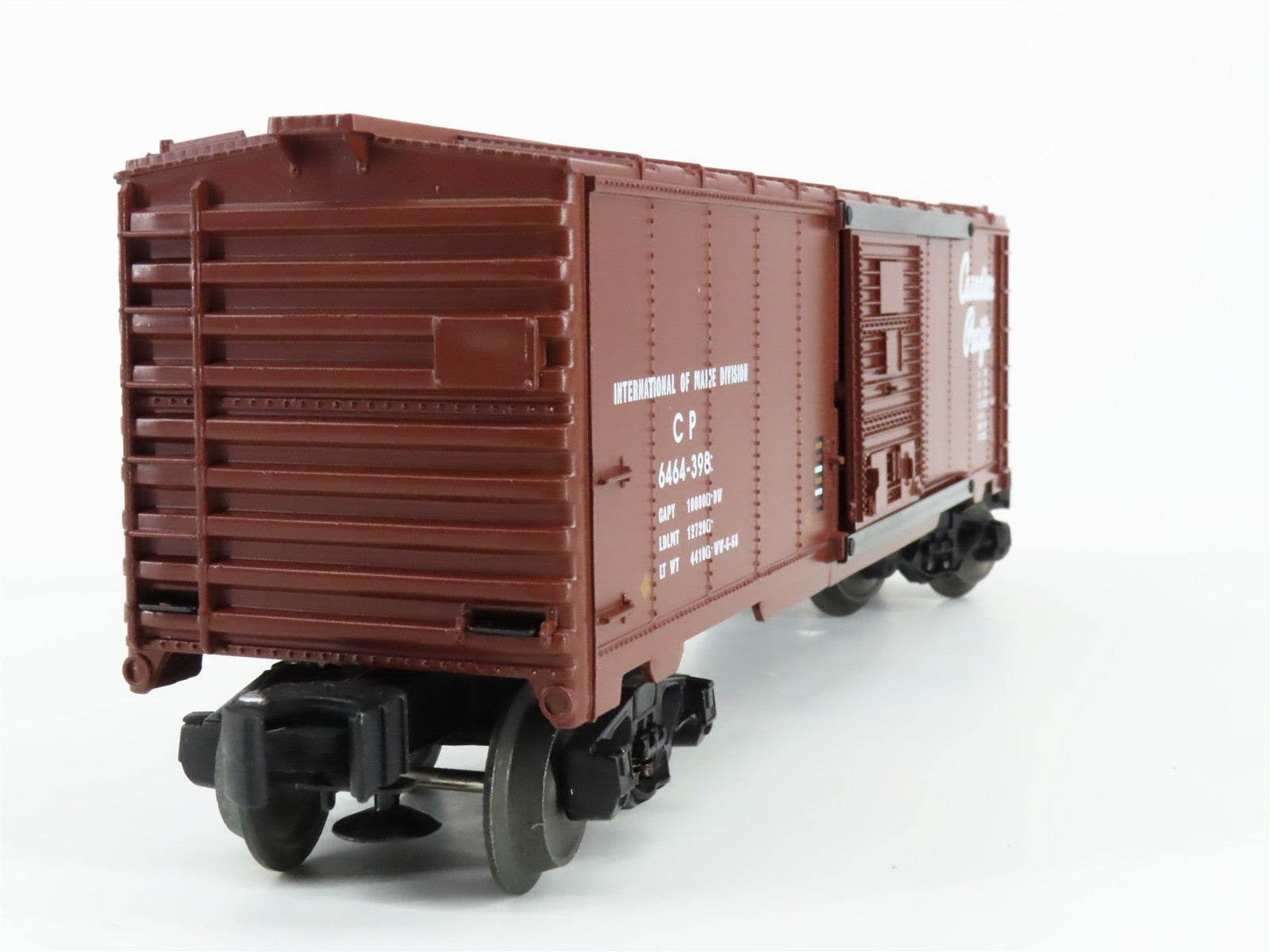 O Scale Lionel 6-29215 CP Canadian Pacific Box Car 6464-398 RTR
