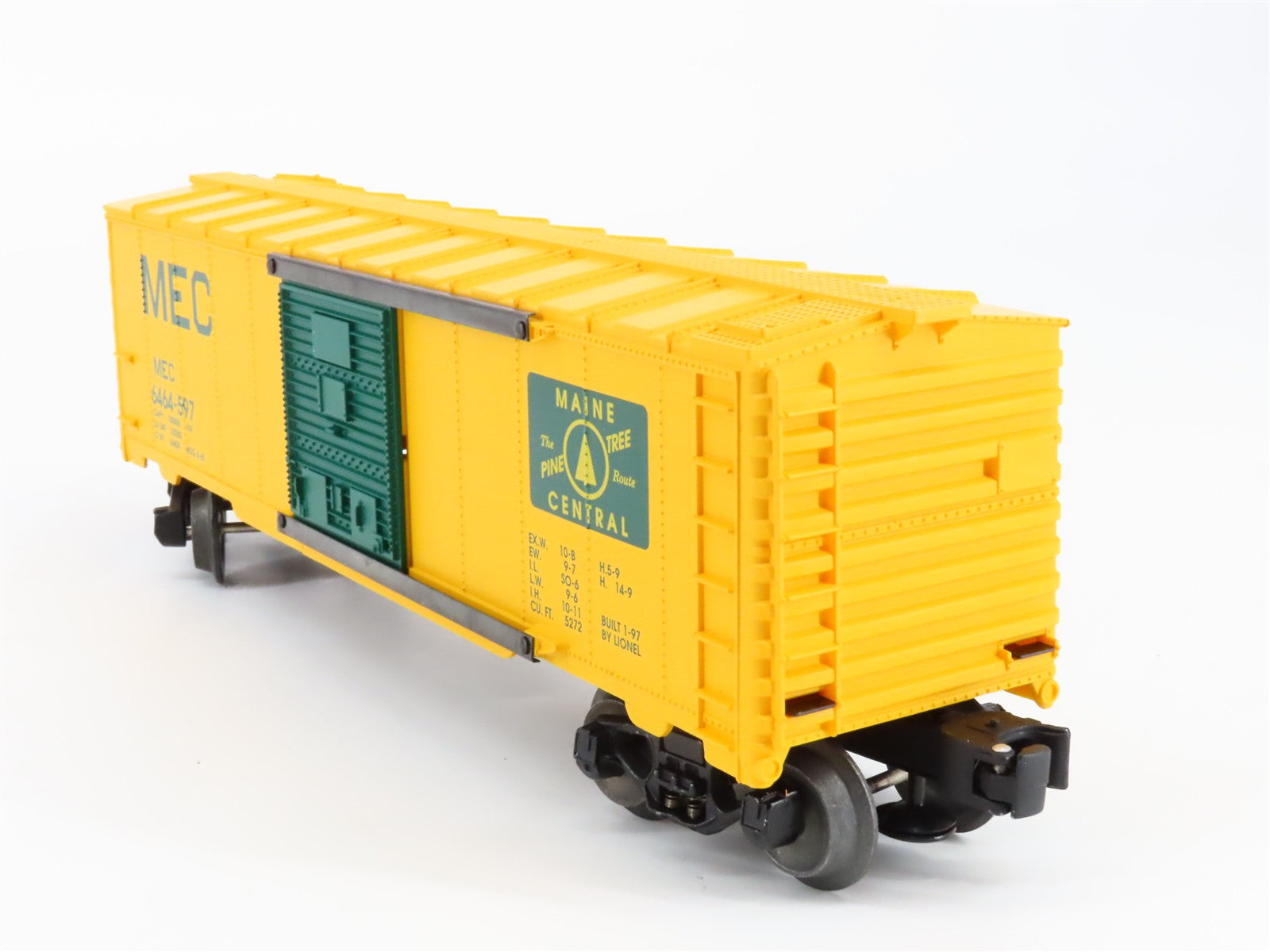 O Scale Lionel 6-29203 MEC Maine Central Box Car 6464-597 RTR
