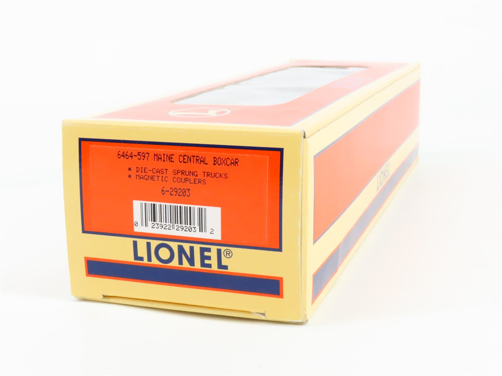 O Scale Lionel 6-29203 MEC Maine Central Box Car 6464-597 RTR