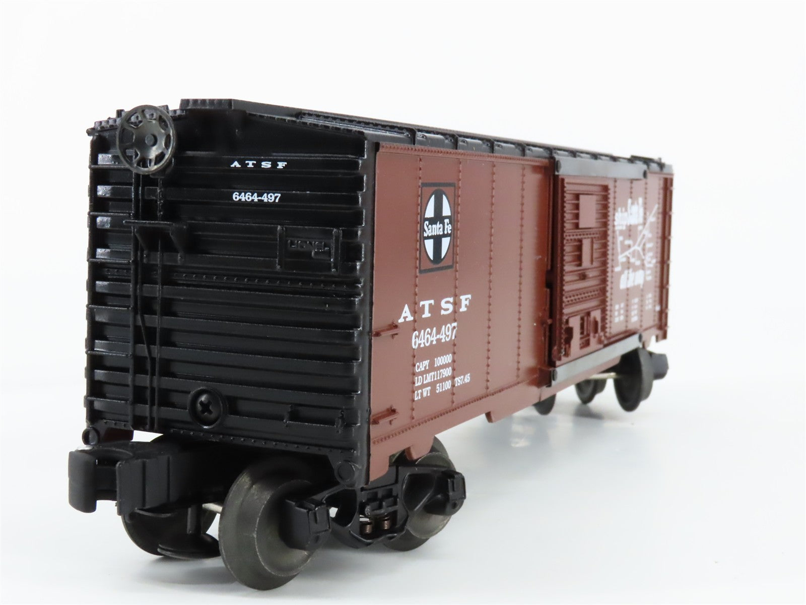 O Scale Lionel 6-29202 ATSF Santa Fe 40' Box Car 6464-497 RTR