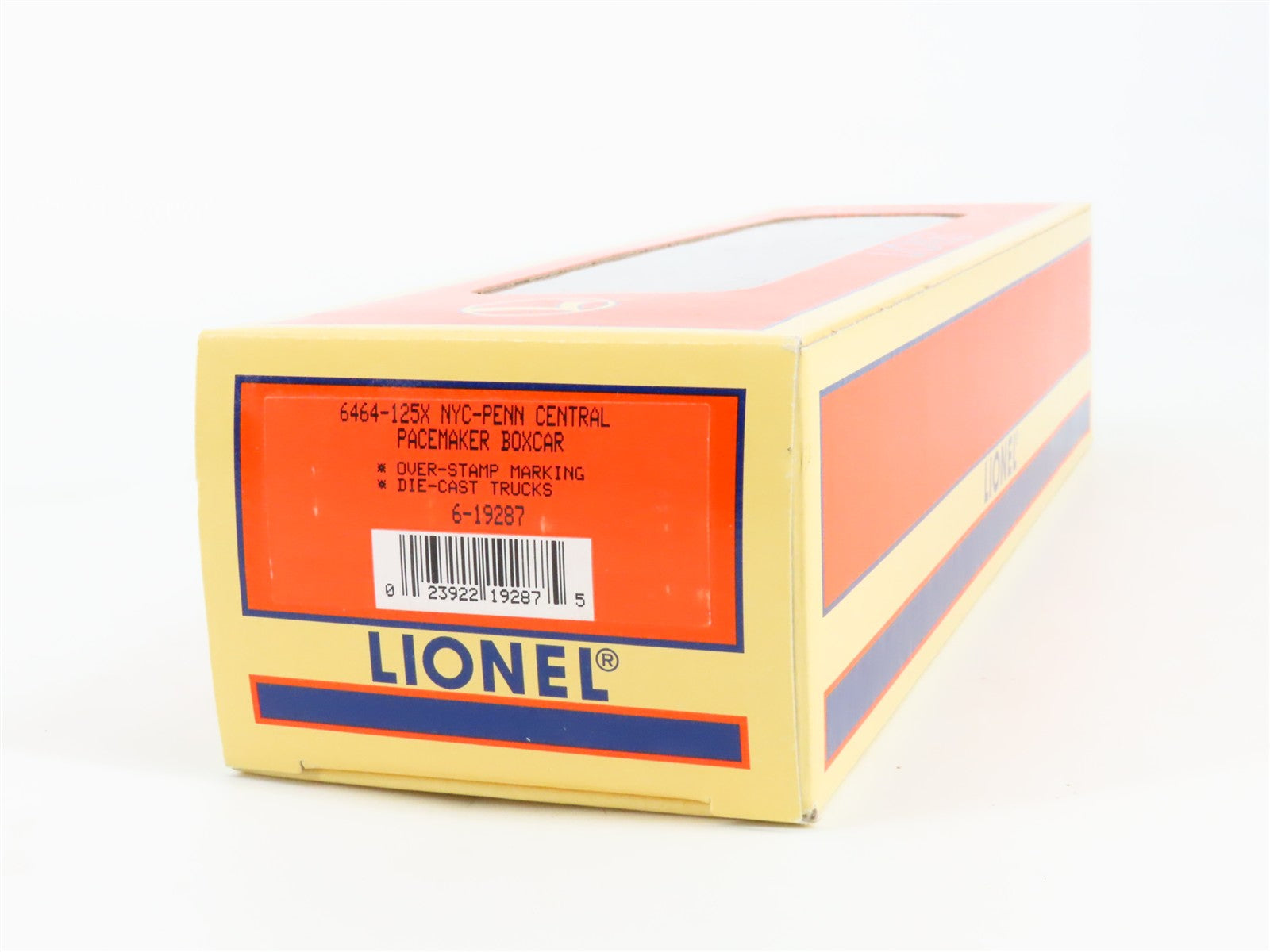 O Scale Lionel 6-19287 PC Penn Central Box Car 6464-125X RTR