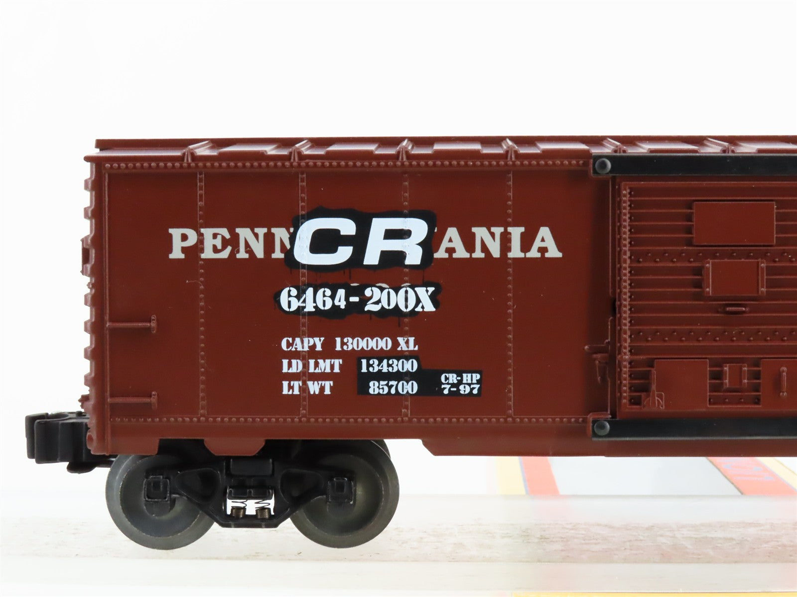 O Scale Lionel 6-19288 Pennsylvania 40' Over-Stamp Box Car 6464-200X RTR